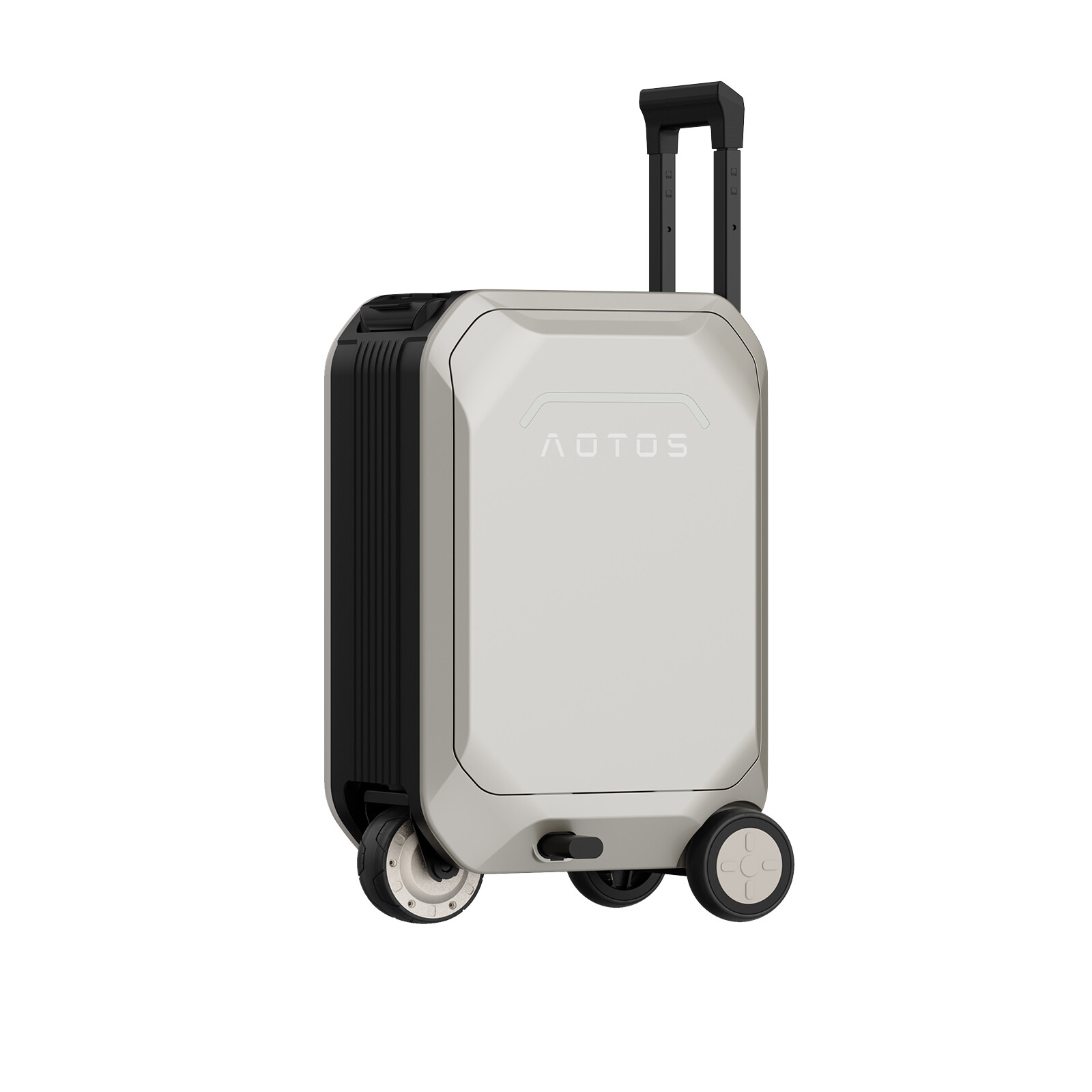 20'' Smart Rideable Suitcase 31L Electric Luggage Scooter For Travel&APP--Silver