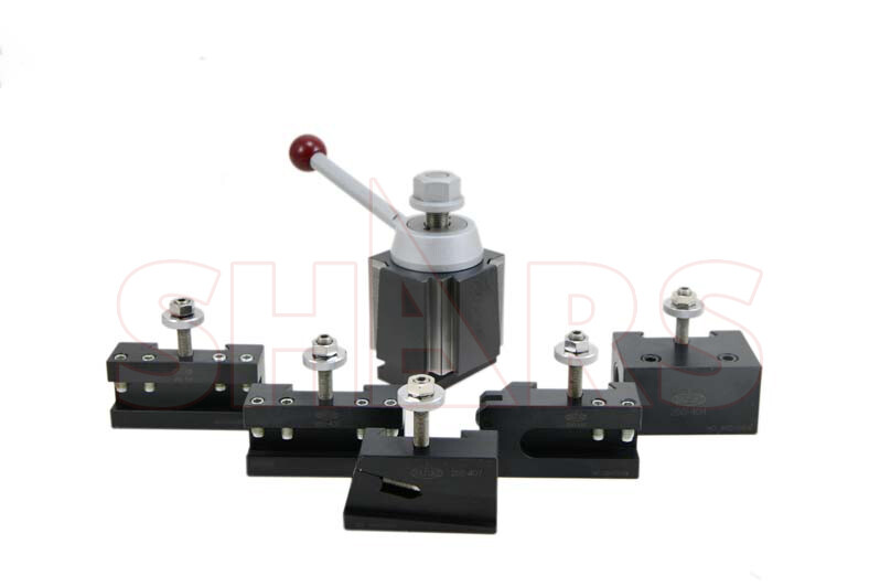 Shars 14-20" CNC CA Wedge Quick Change Tool Post Set 250-444 Certificate New R}