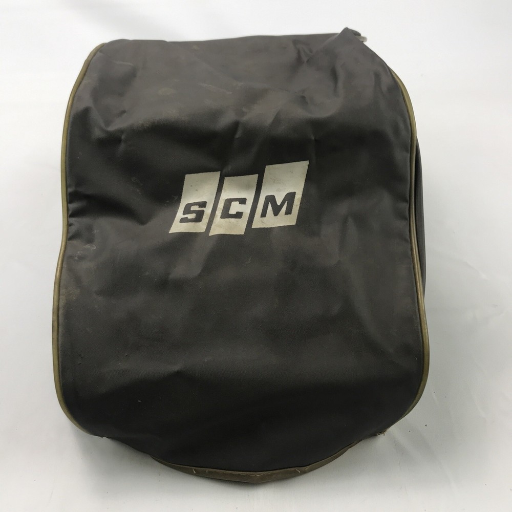 Vintage SCM 890N Electronic Calculator Adding Machine With Cover AF4