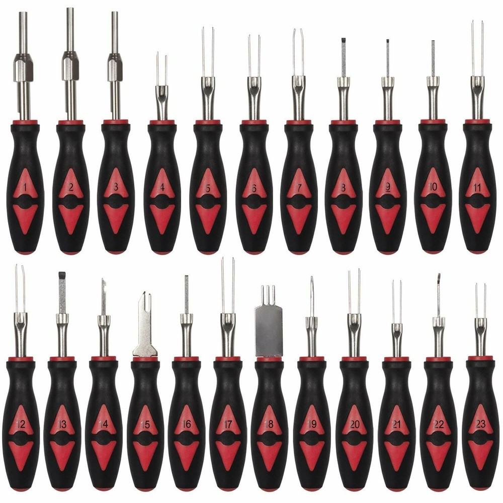 Universal Terminal Release Tool Set, Wire Terminal Electrical Connector Removal