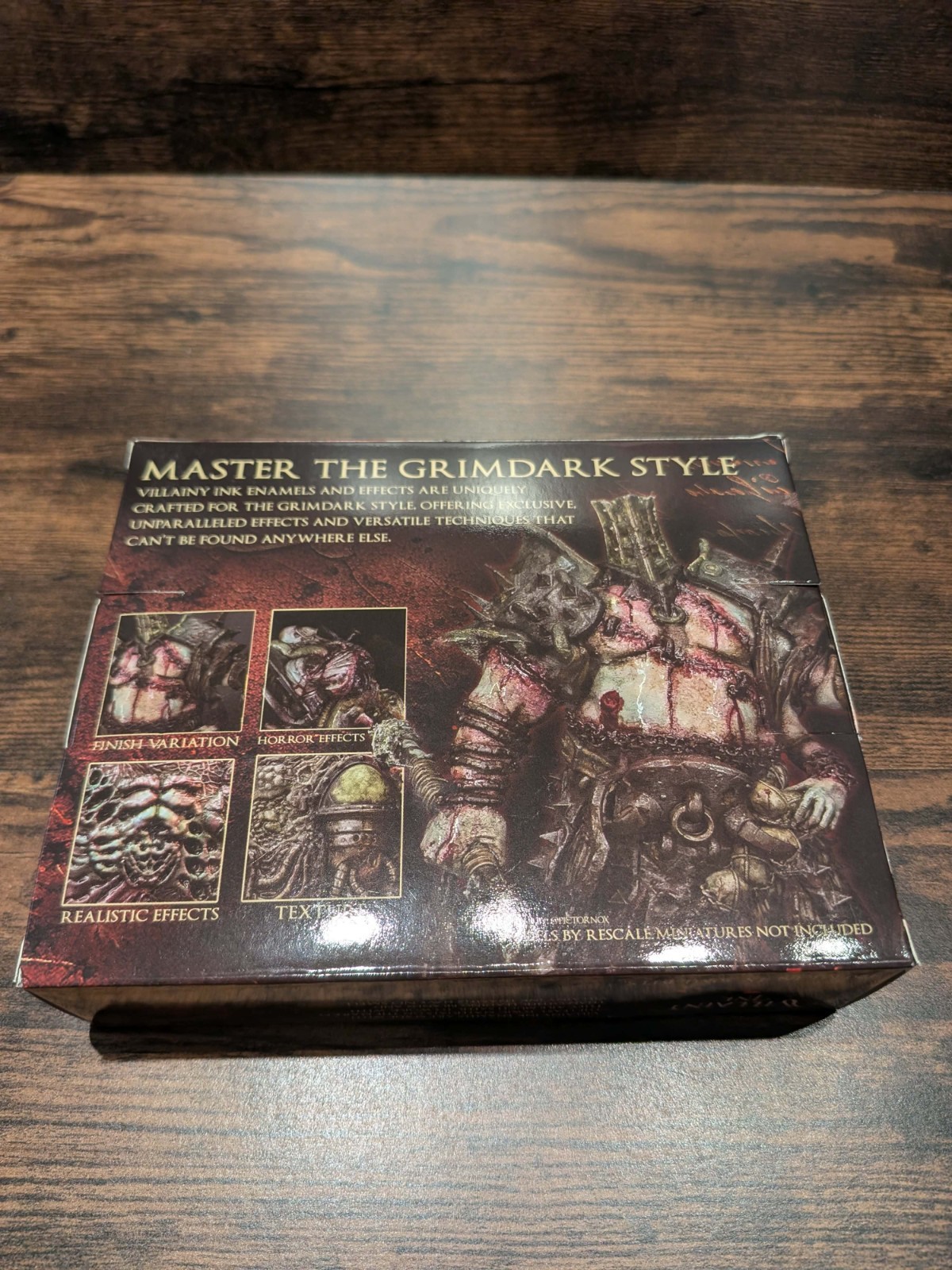 Villainy Ink: Flesh Core Set I — 4 Enamel Washes NEW