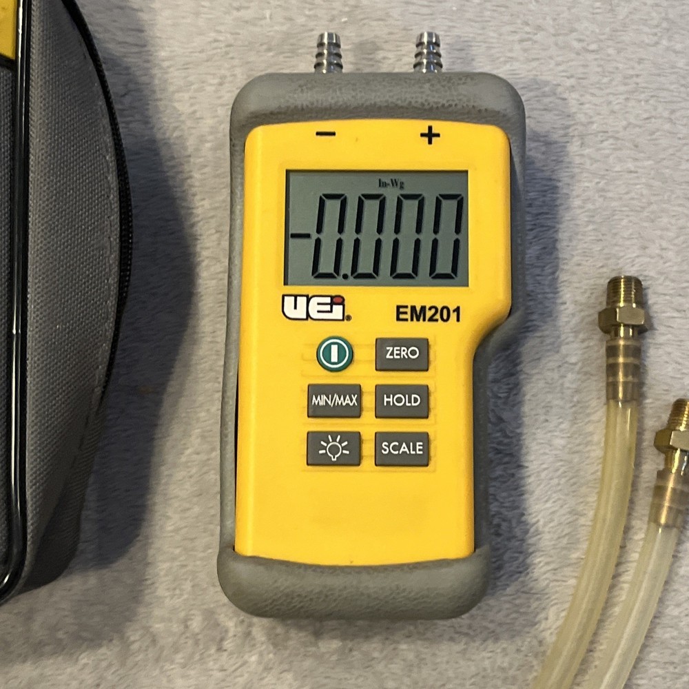 UEi Test Instruments EM201B Dual Input Differential Manometer