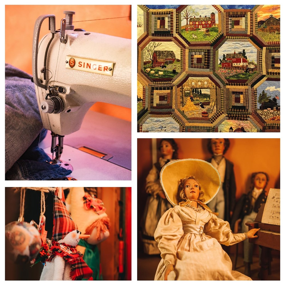 24Pcs Sewing Thread Spools Set 1000 Yards Per Spool Mixed Cotton Threads for ...