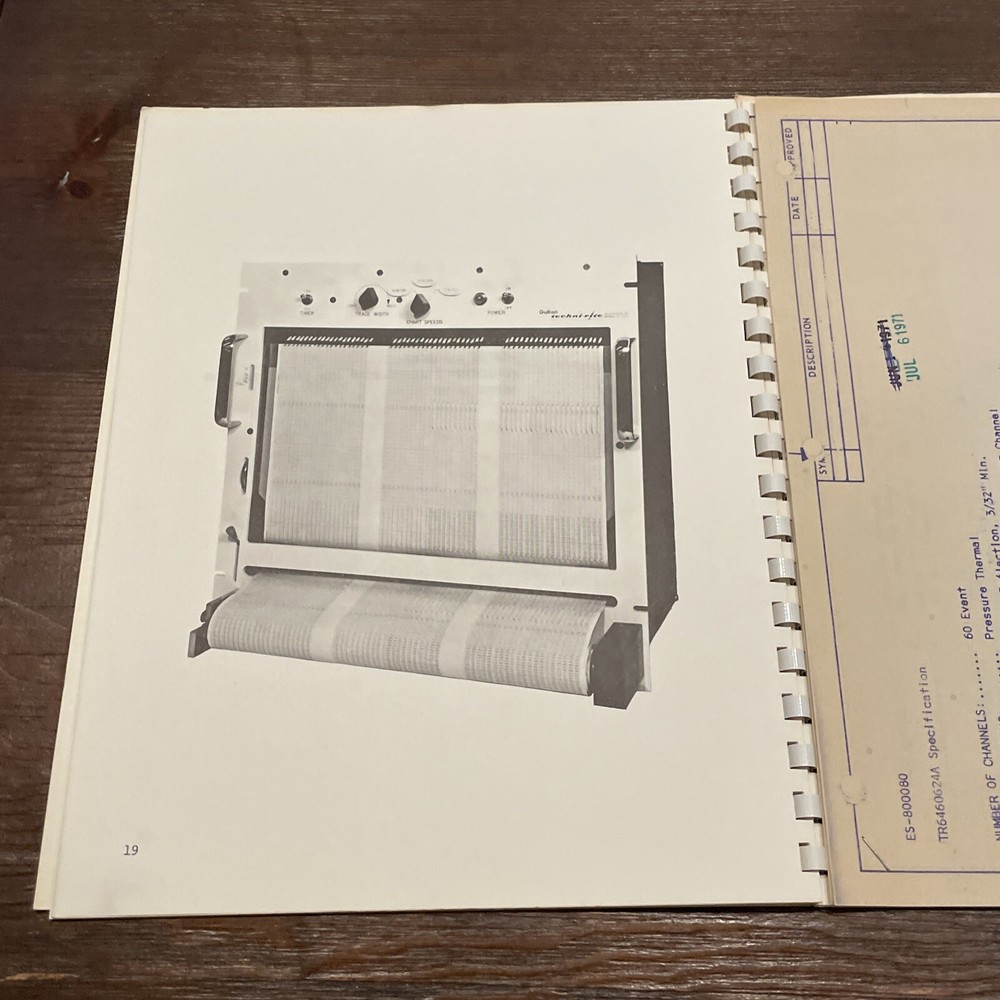 Techni-Rite 60 Channel Event Recorders Operating & Maintenance Manual L-405