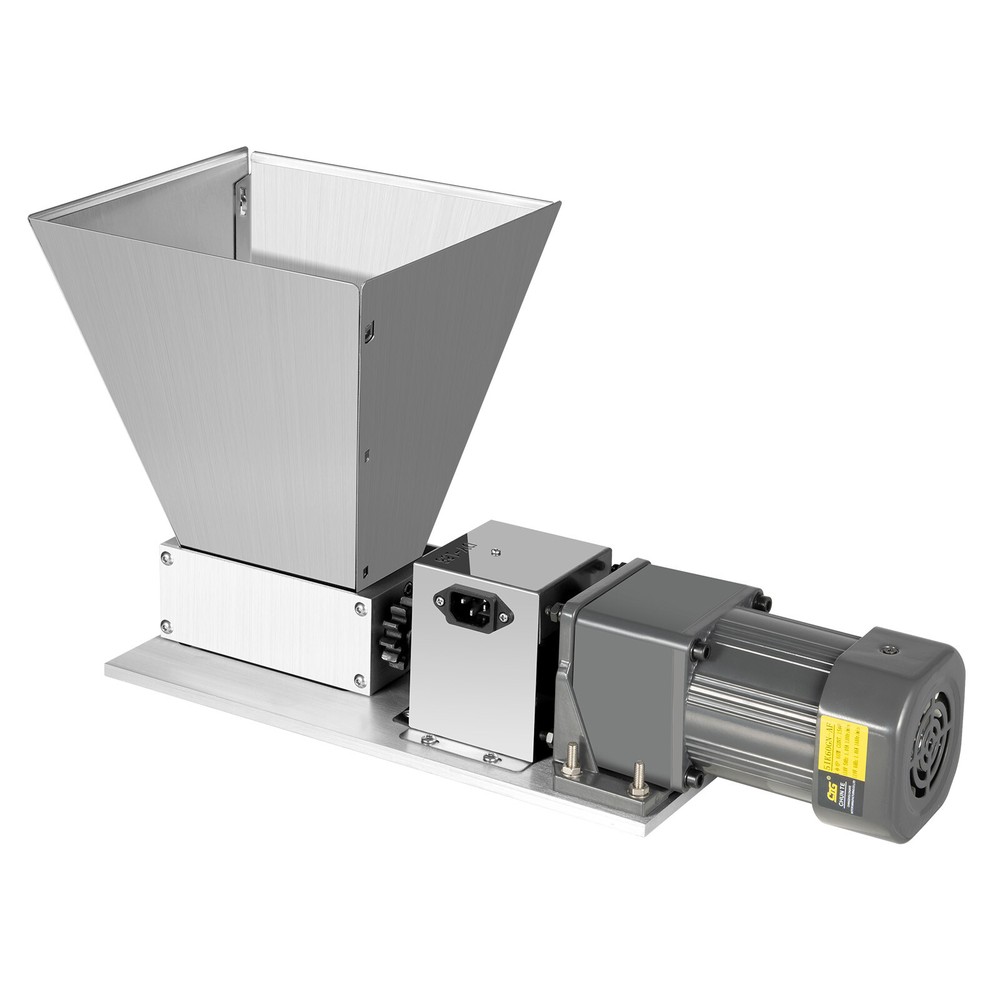 Electric Grain Mill Grinder Corn Wheat Barley Grinding Machine+4 Hopper+2 Roller
