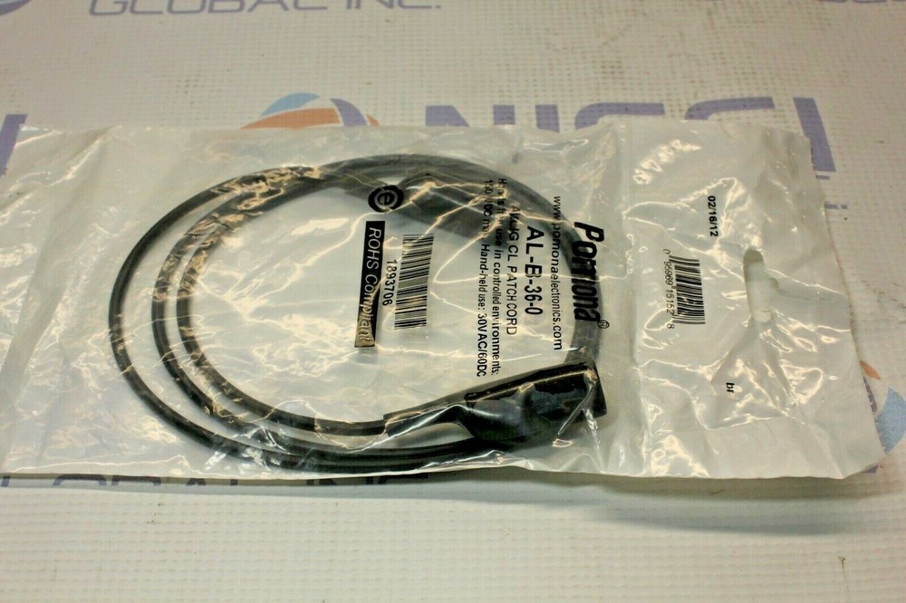 POMONA AL-B-36-0 ALLIGATOR CL PATCH CORD