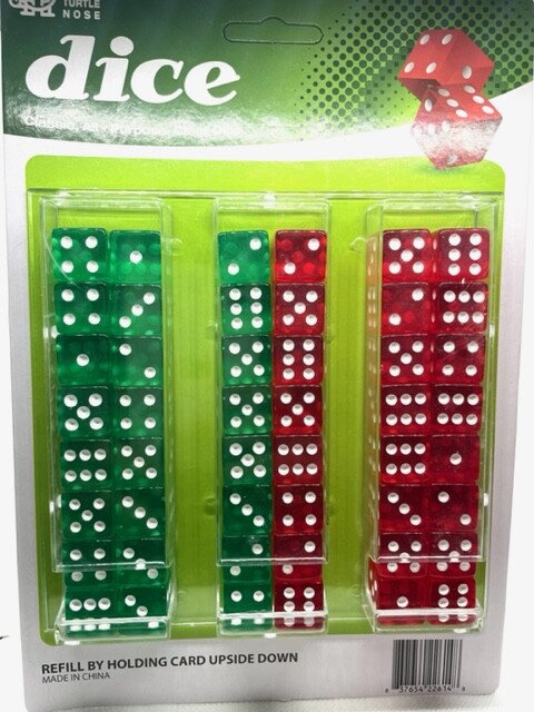 Dice Classic , All-Purpose 48 pcs