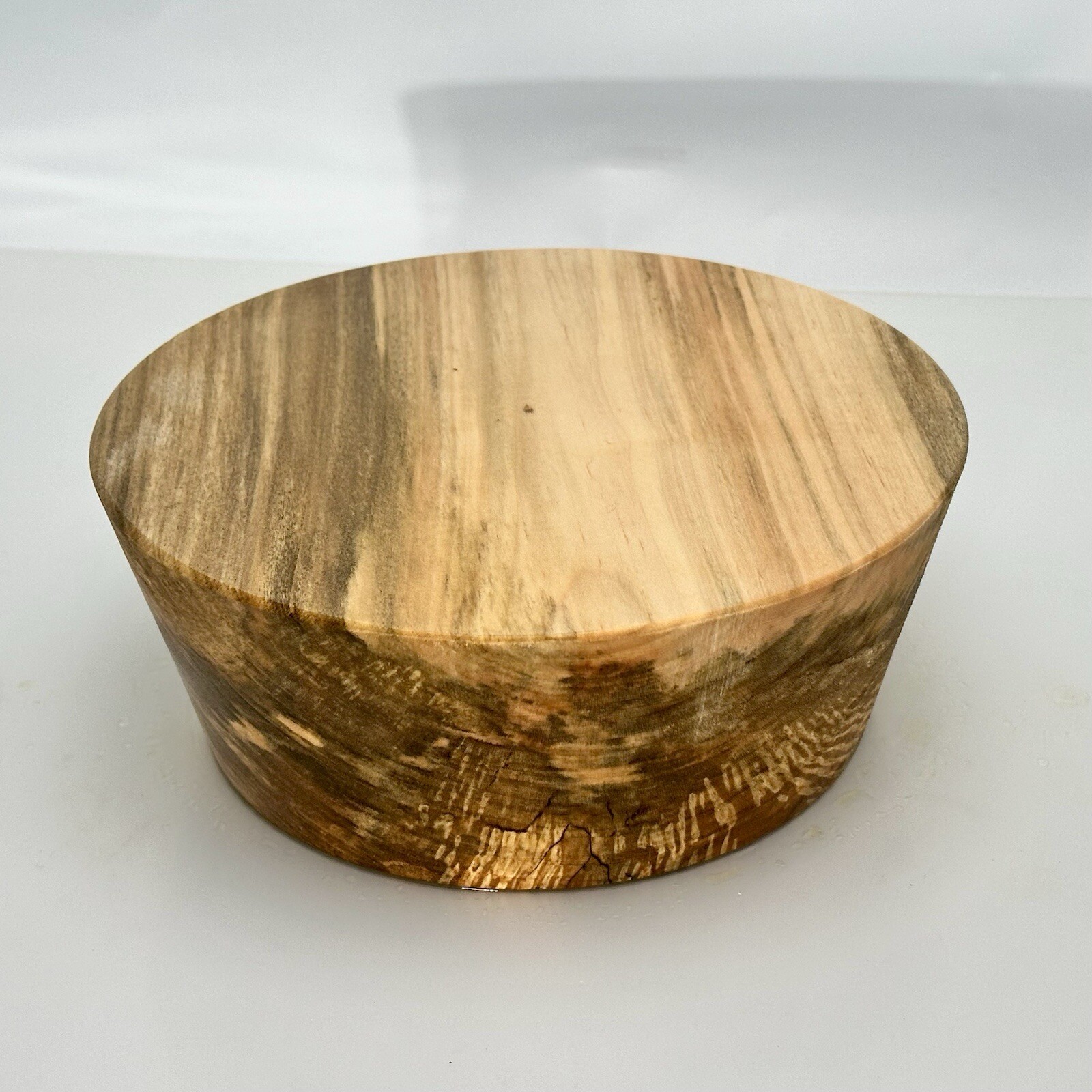 SPALTED MAPLE BOWL BLANKS, 10"X3.5" BULK LISTING, WOOD LATHE TURNING STOCK