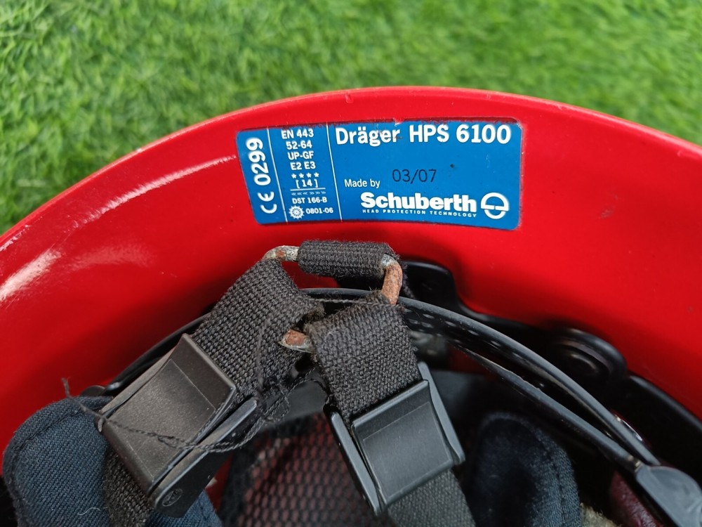 Drager HPS 6100 Fire Fighting Helmet EN 443