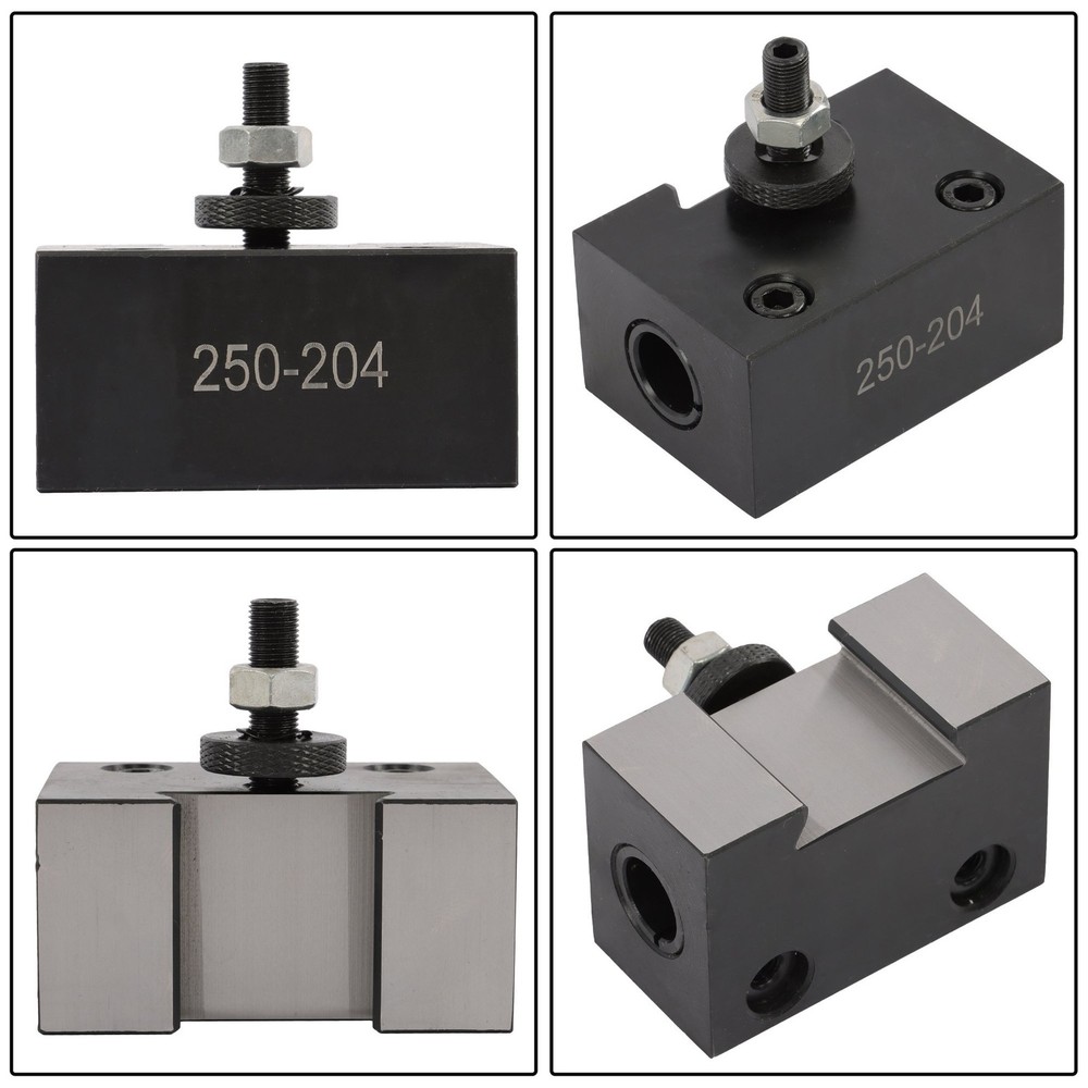 6 Pack BXA Tool Post Set 250-200 Complete Quick Change System for Lathes