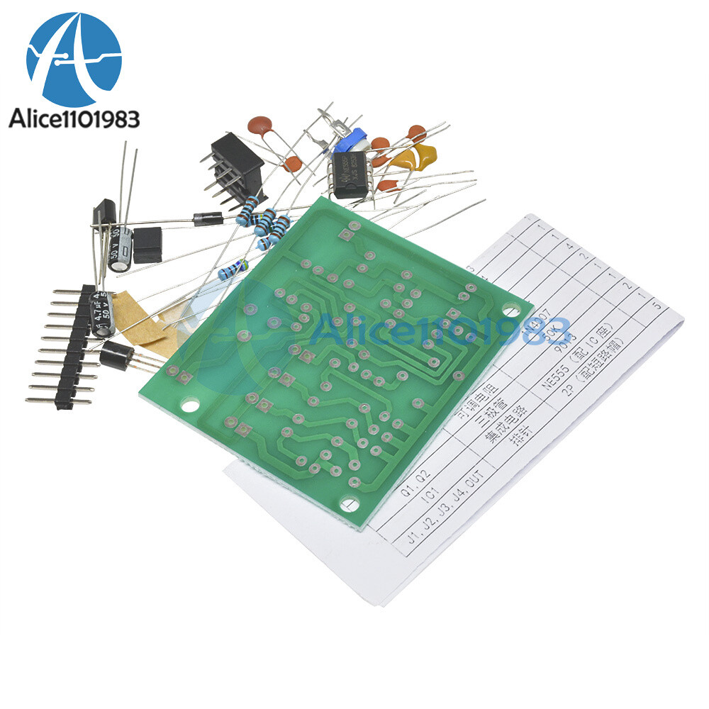 Multi-Channel NE555 Waveform Generator Module Sine Triangle Square Wave DIY Kits