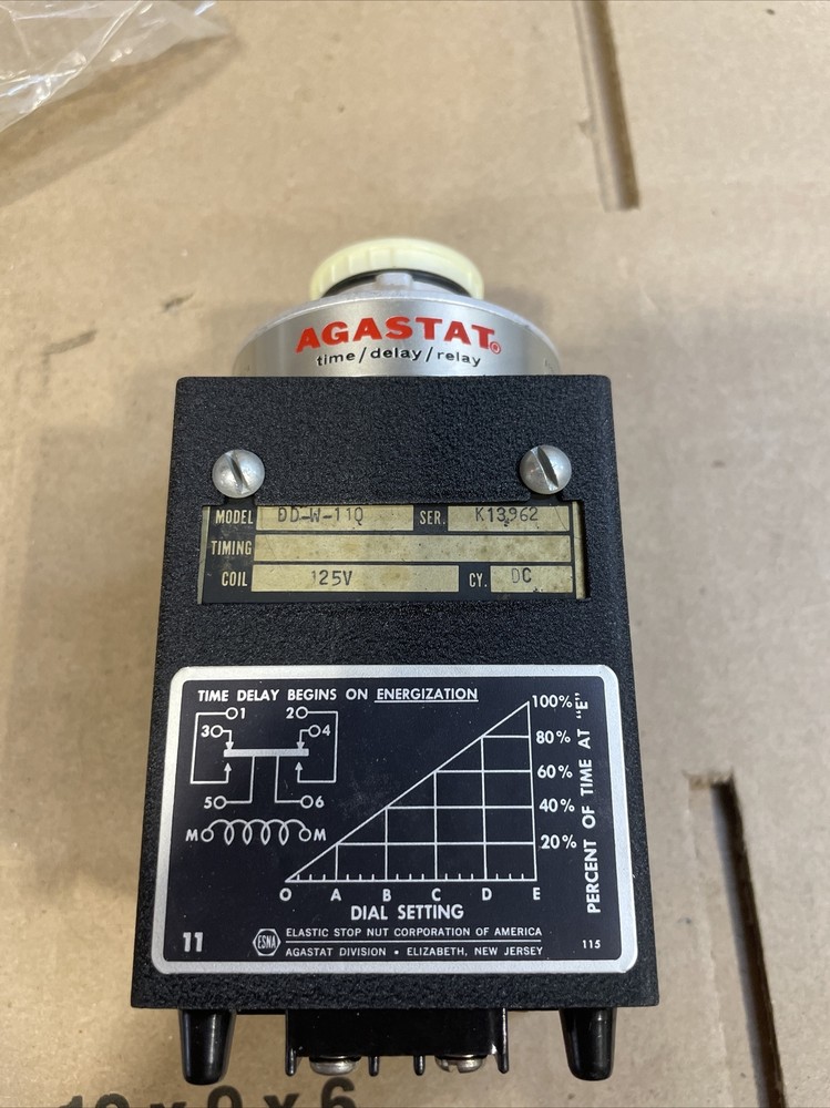 Agastat DD-W-11Q Time-Delay Relay