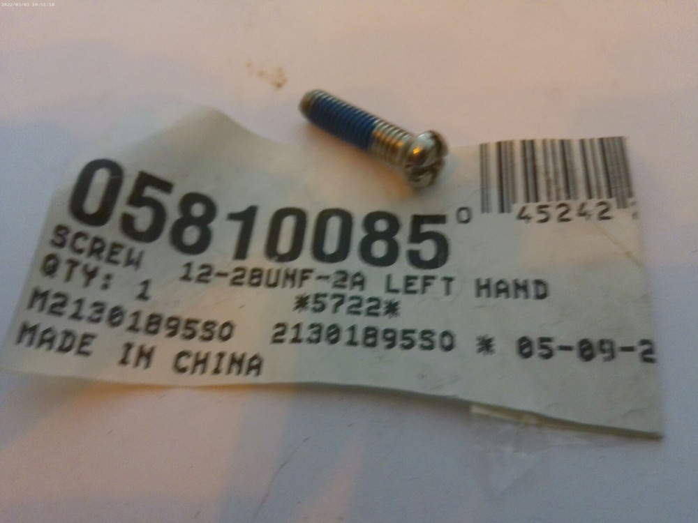 TWO !! Milwaukee Chuck Retaining Screws 05-81-0085