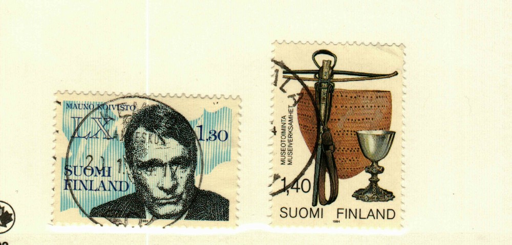 Finland #687,690 used