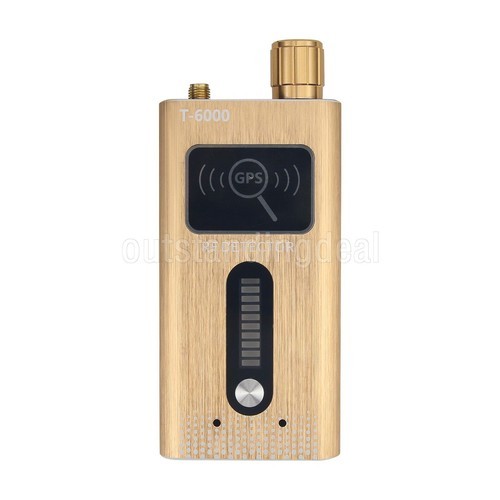 Powerful GPS Detector Wireless Camera Finder Bug Detector GPS Tracker Gold New