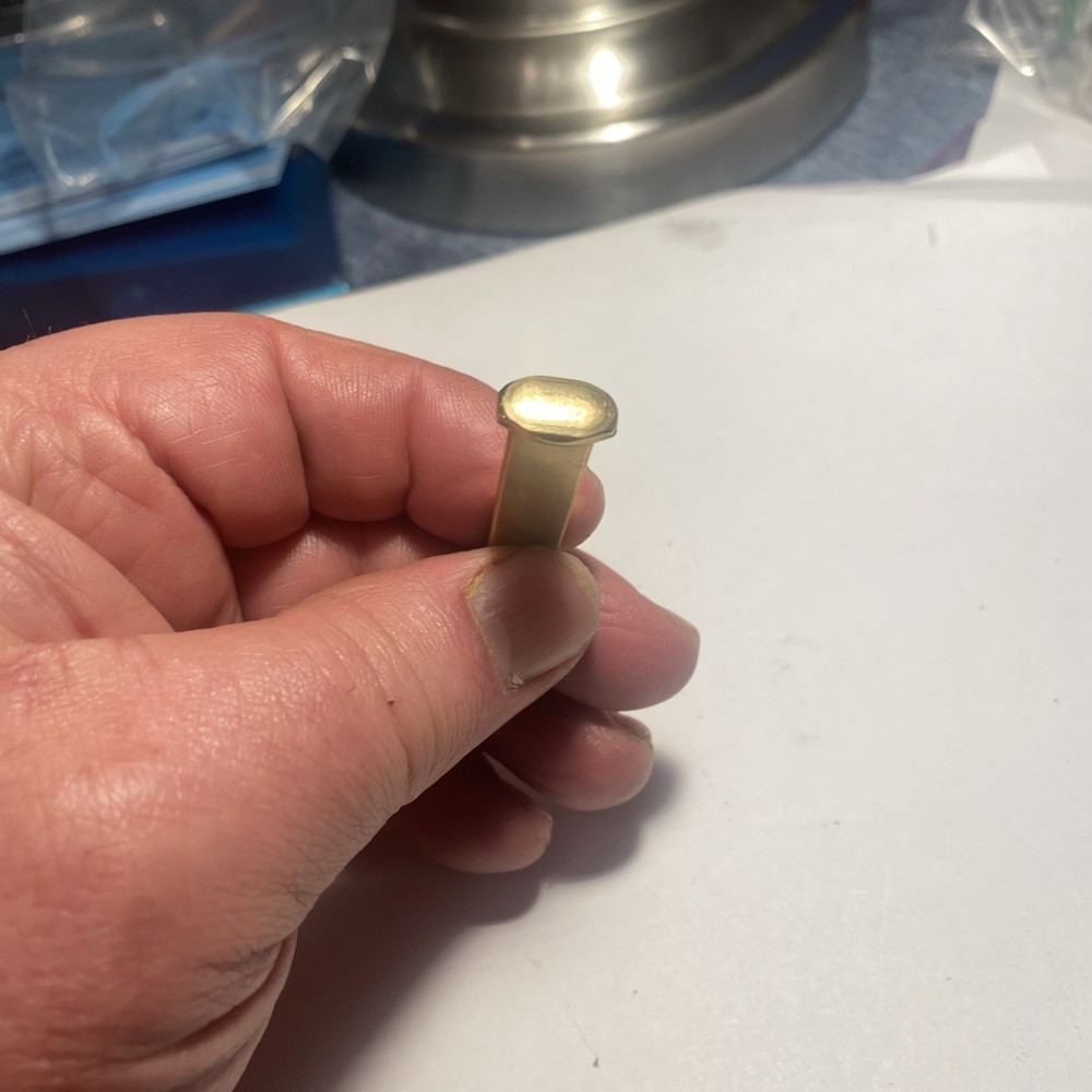 Brass Wedge Pin From Plainsman Muzzleloader