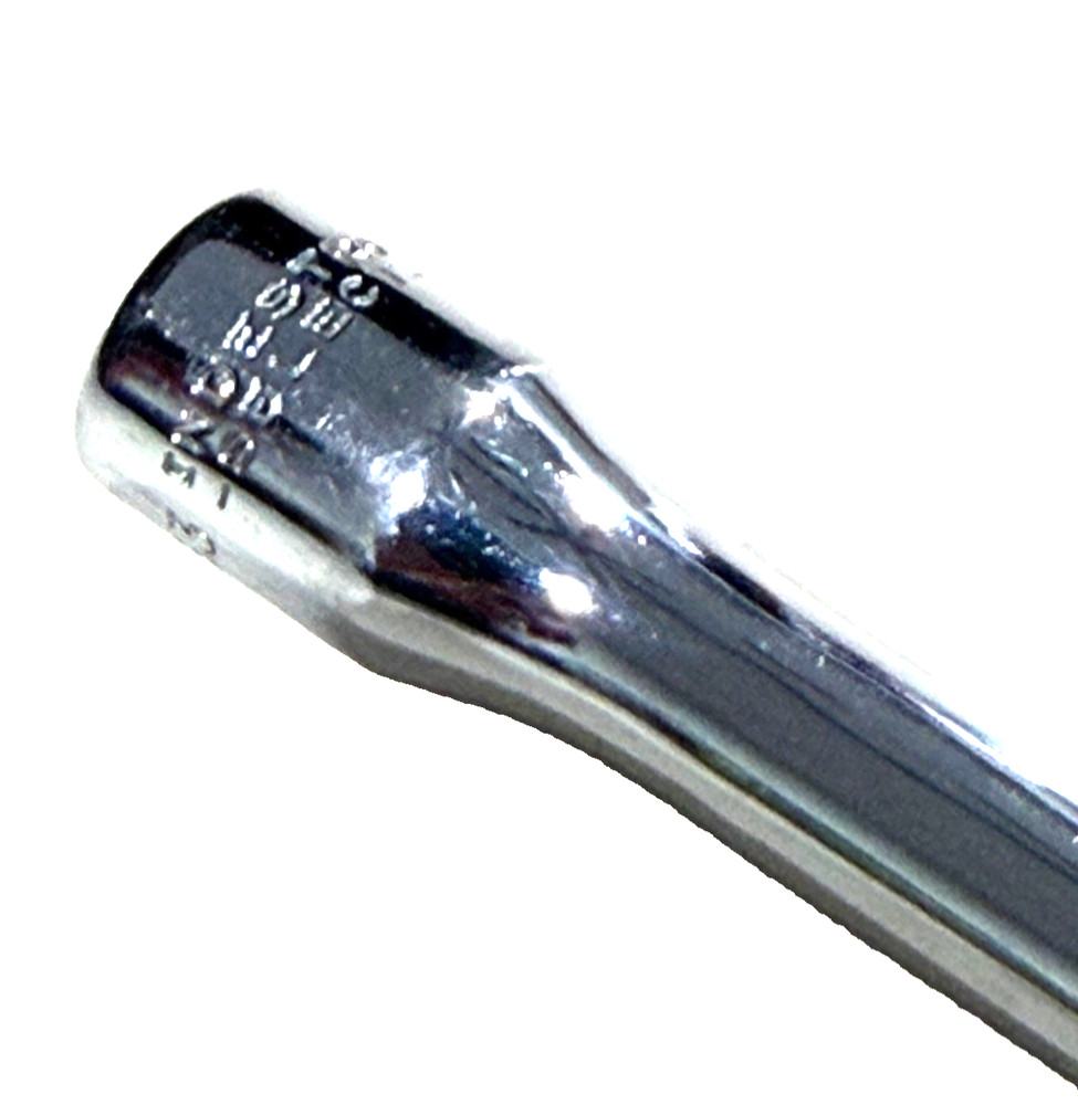 INDESTRO SELECT TOOLS 1/4” DRIVE SOCKET EXTENSION, 6” LONG, 6033, USA