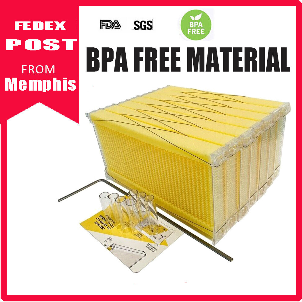 7 Auto Shedding Beekeeping Frames Comb Hive Frames For Auto Beehive House Boxes