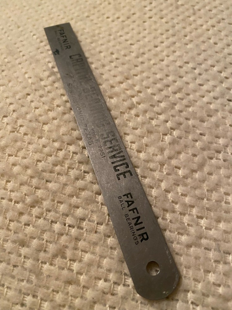 Vintage Machining Ruler