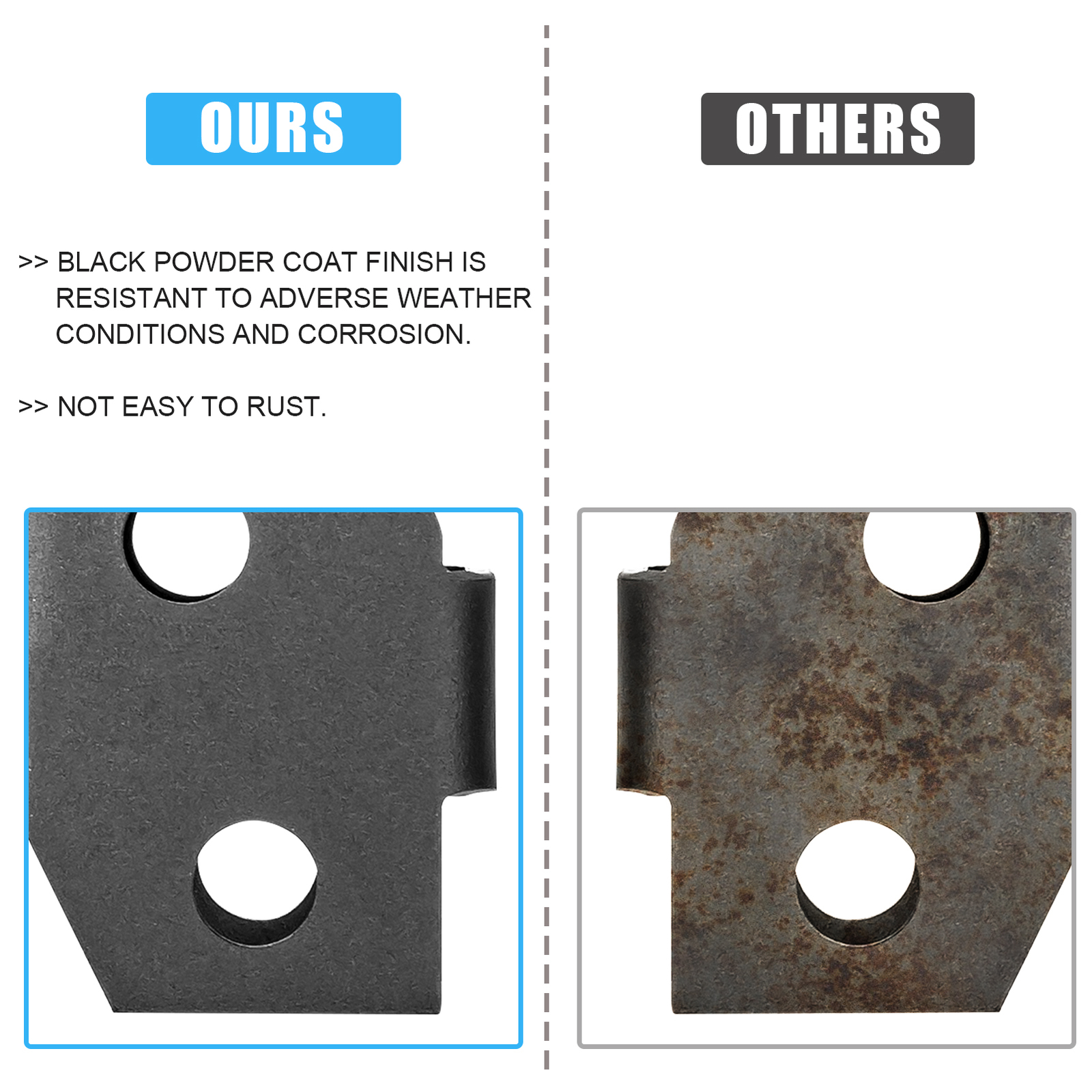 2" Lift Kit For 1997-2008 Honda Recon TRX 250 Front & Rear ATV Full Rise Black