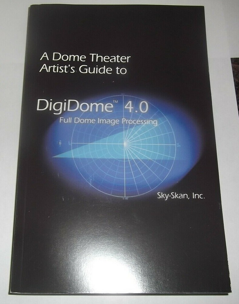 DIGIDOME 4.0 FULL DOME IMAGE PROCESSING COMPOSITION SOFTWARE SKY-SKAN INC CD/DVD