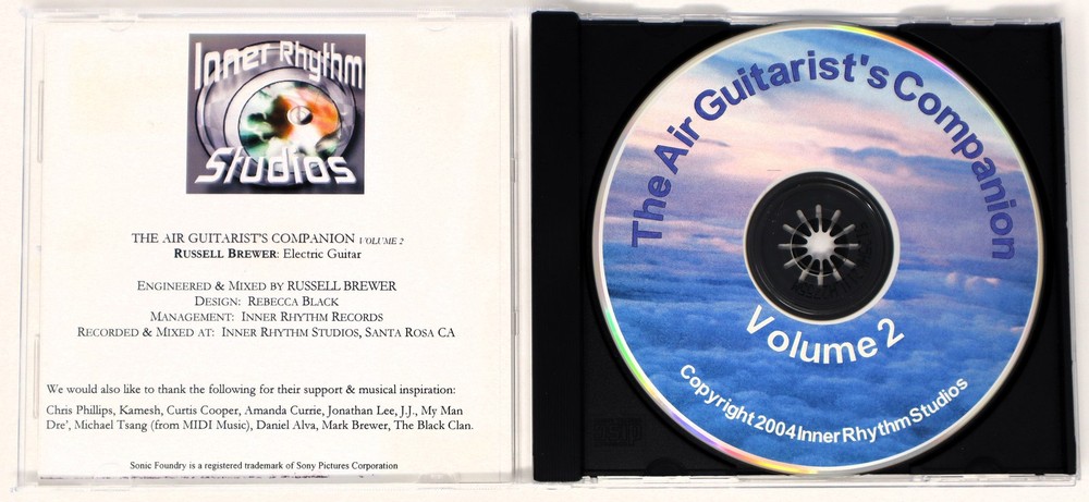 Inner Rhythm Studios Air Guitarist's... Sample Library/Sound Library/Sampling CD