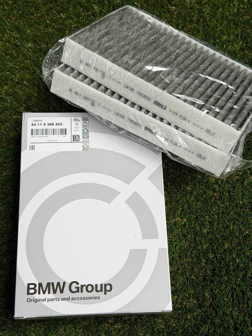 Set of 2 OEM BMW F90 G05 G07 G11 G12 G30 530i 540i 750i Carbon Cabin Air Filter