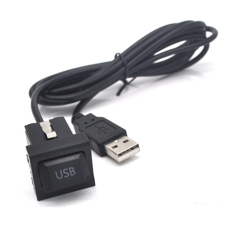 Factory postion Port Switch USB Socket cable For VW Jetta Passat Golf Mk7 Tiguan