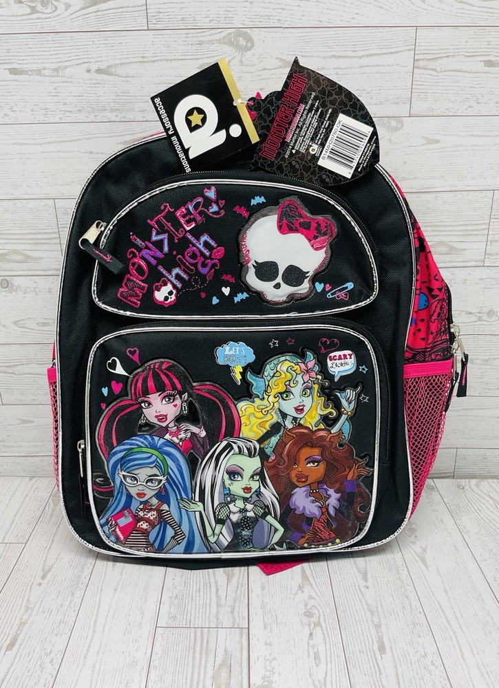 Monster High Small Backpack 14" x 12", New with Tag！