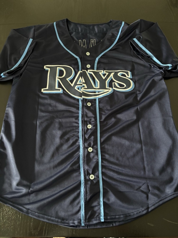 Rays Jonathan Aranda signed Jersey JSA Authentic