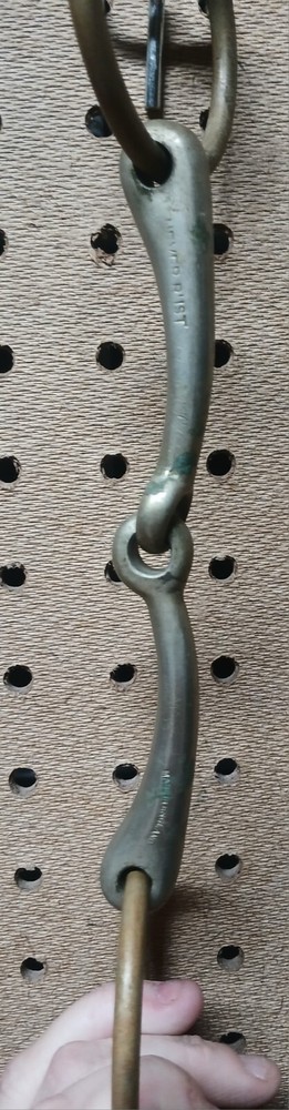 Never Rust England 5 1/4" Snaffle Bit Stainless Horse Bit