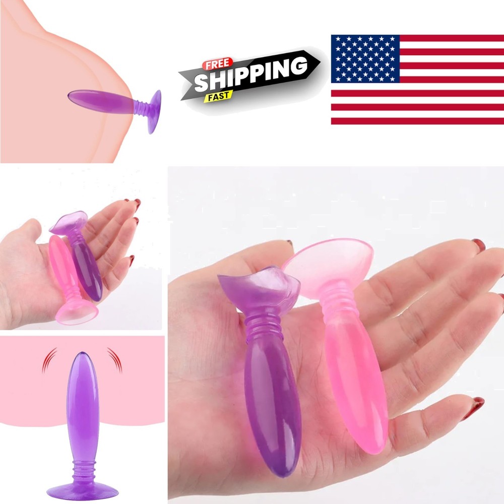 Mini Anal Plug Training Set for Beginners Small Suction Cup Butt Plugs