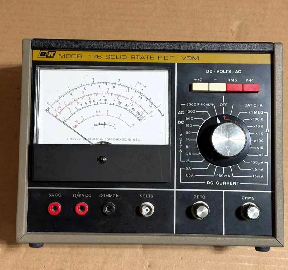 B&K Model 176 Solid State F.E.T - VOM