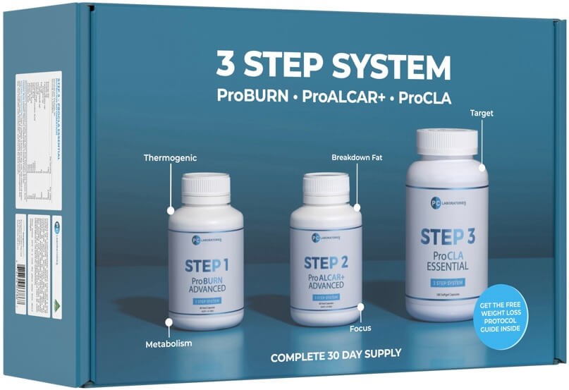 3 Step System ProBURN, ProALCAR+ & ProCLA PC Laboratories
