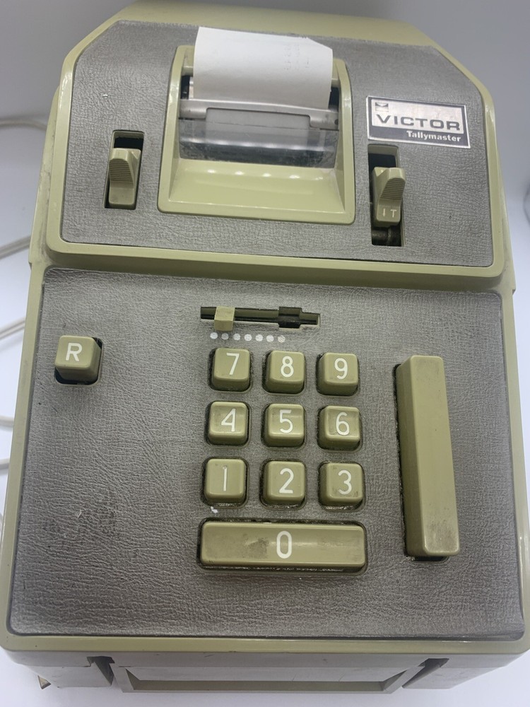Victor Tallymaster Vintage Adding Machine Electric (c2)