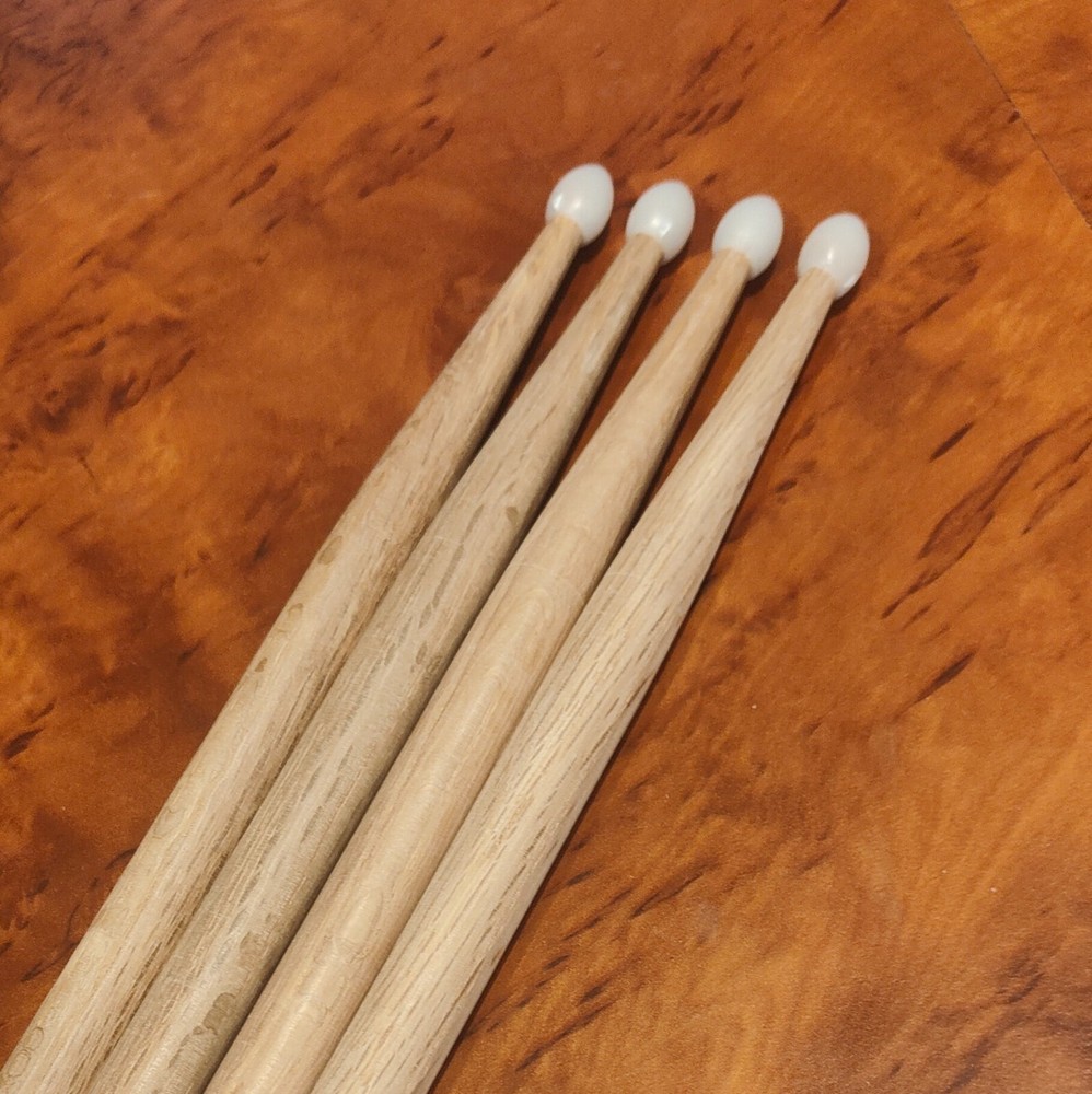 DRUM STICKS - TWO PAIRS - TWO PAIRS - TWO PAIRS