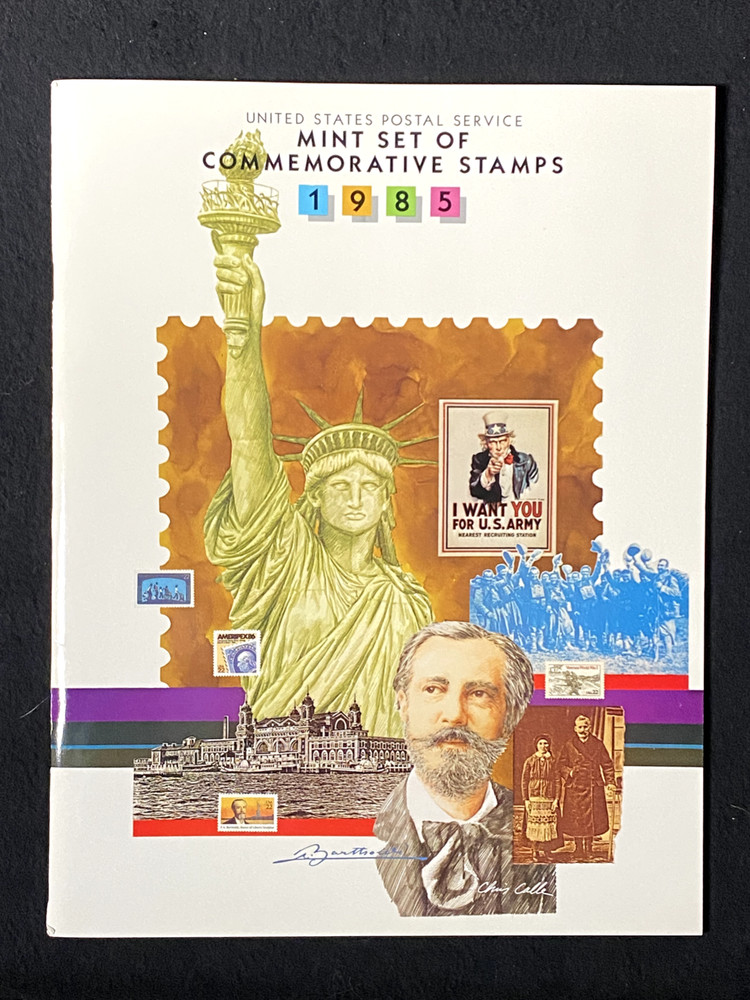 USPS 1985 US Mint Set of Commemorative Stamps w/ Book - Item # 865 FREE SHIPPING