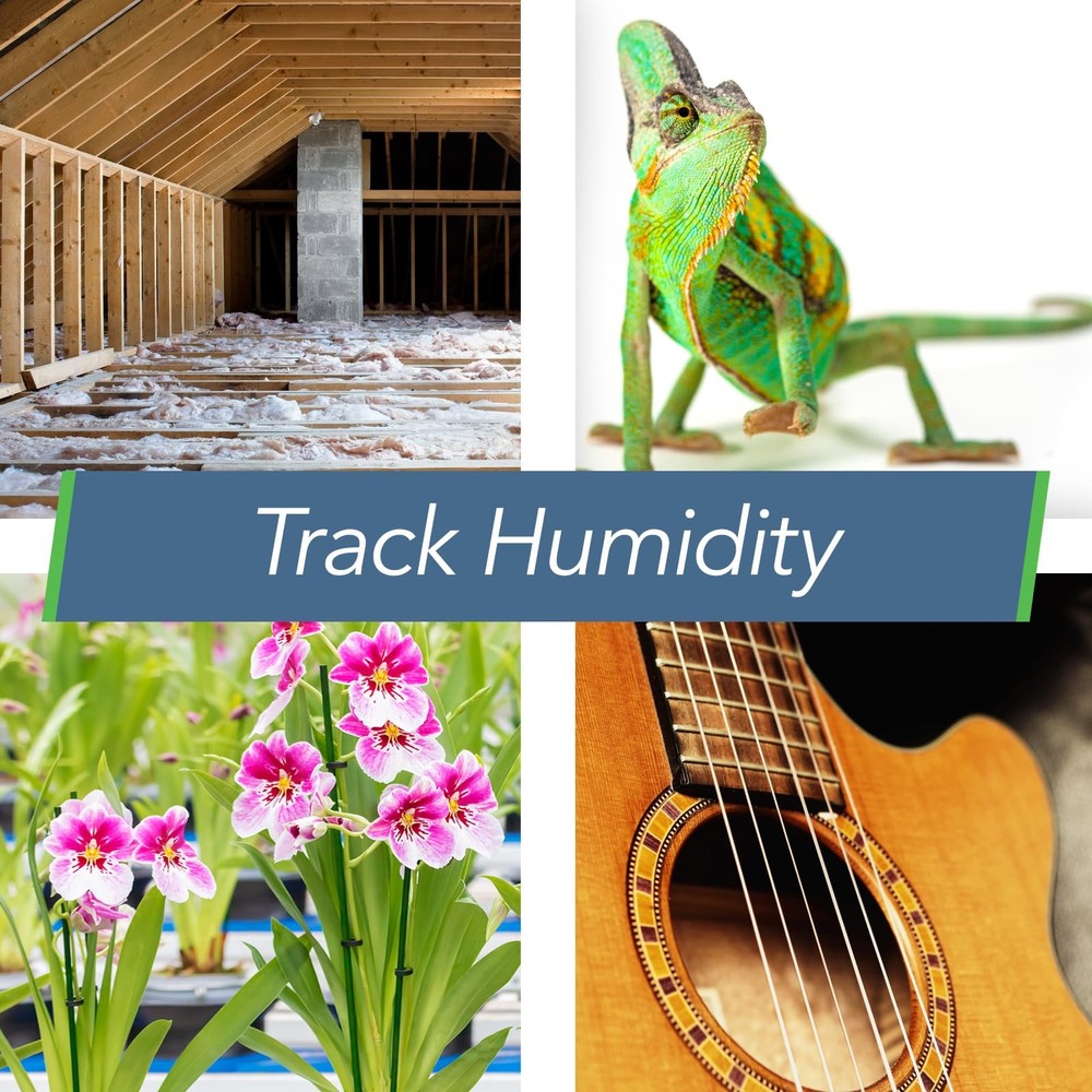 SensorPush HT.w Smart Temperature Sensor & Humidity - 1 Pack, Blue