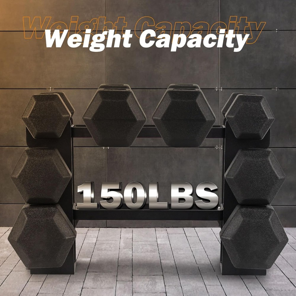 Small Dumbbell Rack Stand - Cast Iron Dumbbell Rack Storage Rack