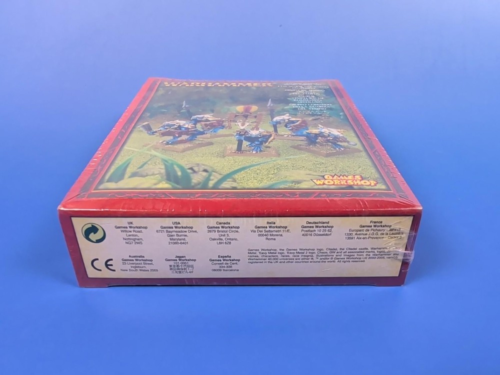 Warhammer Saurus Temple Guard Command - FACTORY SEALED Games Workshop OOP