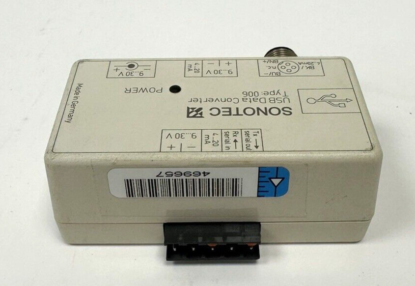 Sonotec USB Data Converter Type: 006