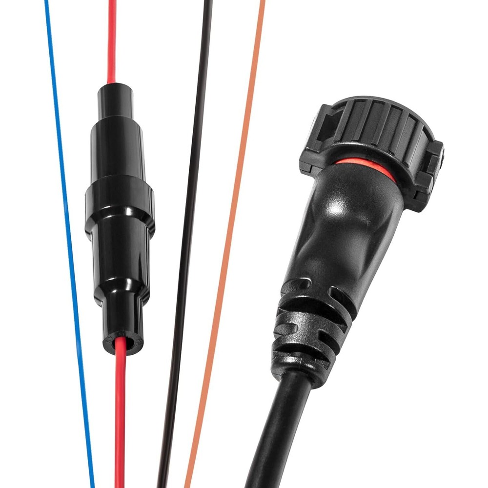 For Garmin Transducers echoMAP 010-12445-00 Power/Data Cable Threaded 4-Pin