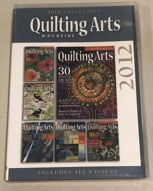 Quilting Arts 2012 Collection CD