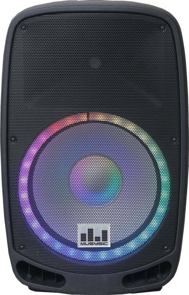 Professional 2000W Power DJ PA Bluetooth 15" Speaker - Link 2 speaker Wirelessly