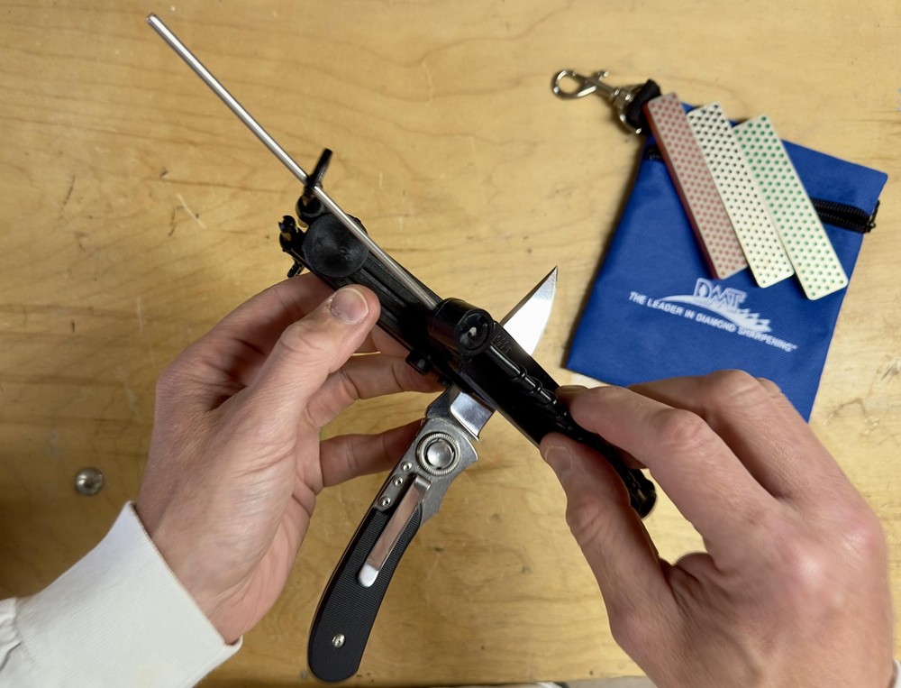 DMT (Diamond Machining Technology) 4 Whetstone Aligner Quick Edge Diamond Sharpe