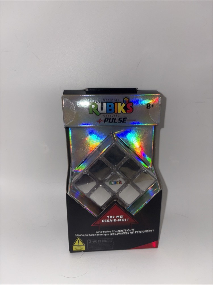 Rubik's Cube Pulse Lights Up Play In The Dark New