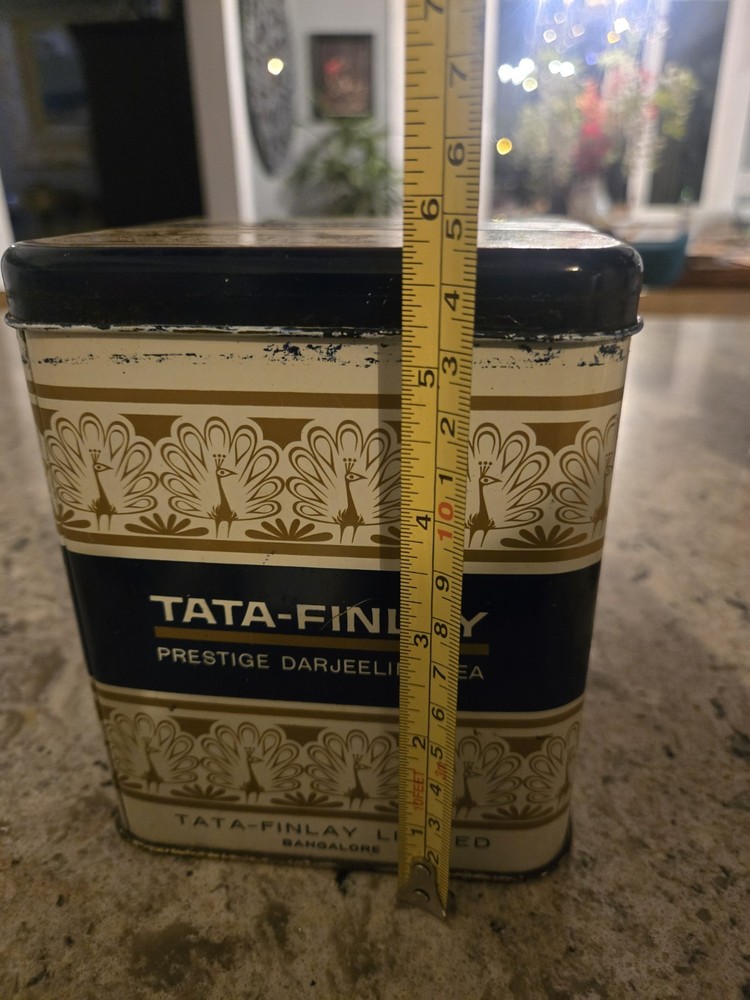 Tata-finlay Darjeeling Tea Tin Vintage