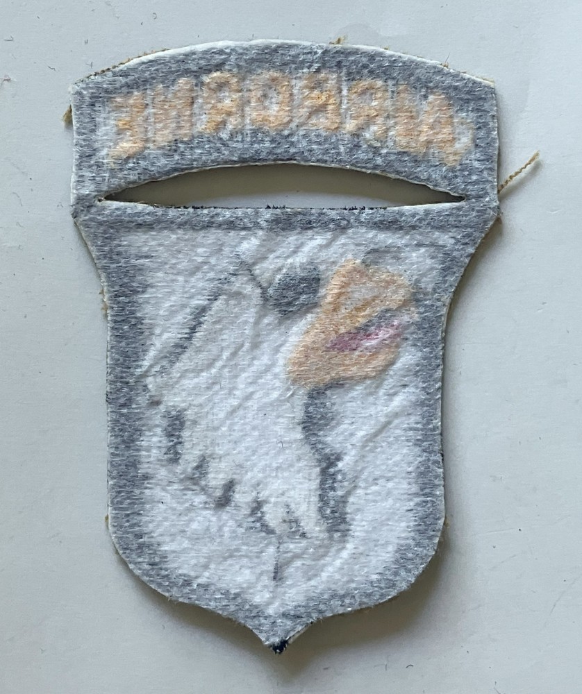 US Screaming Eagles 101st Airborne Division theatre made patch & tab