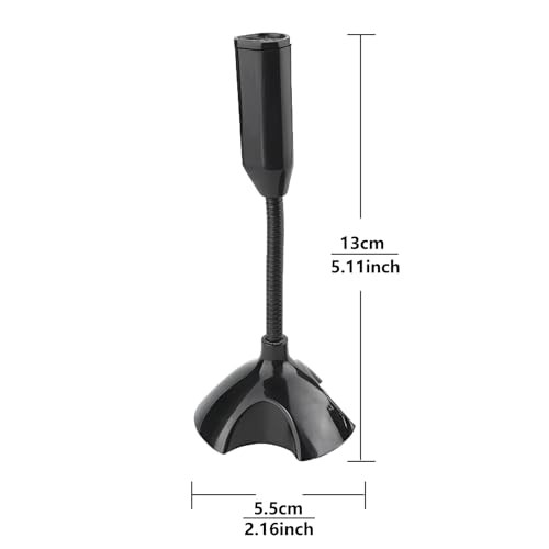 Microphone，Adjustable gooseneck mini for Laptop/Desktop Computers USB
