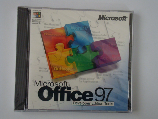 Microsoft Office 97 Developer Edition Tools (sealed retail jewel case)